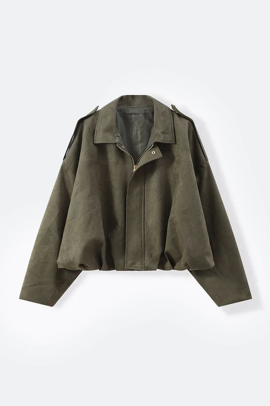 Elysian Suede Jacket - Vencci