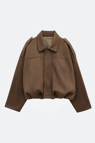 Elysian Suede Jacket - Vencci