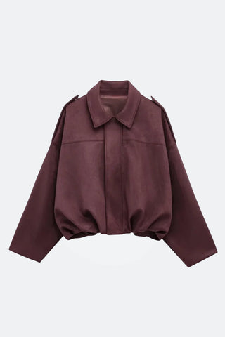 Elysian Suede Jacket - Vencci