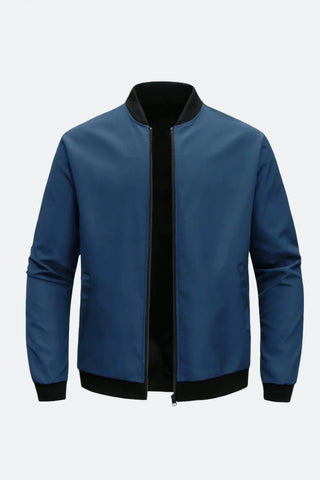 Casual Bomber Jacket - Vencci