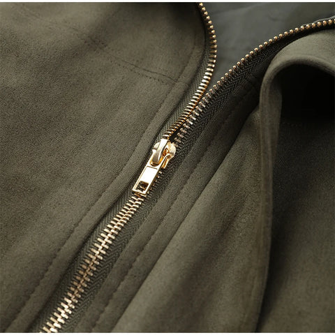 Elysian Suede Jacket - Vencci